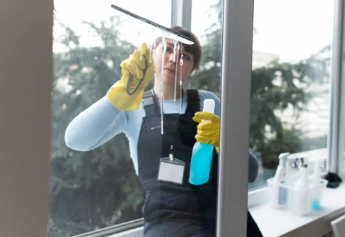 Nettoyage de vitres intérieures et extérieures à Senones
